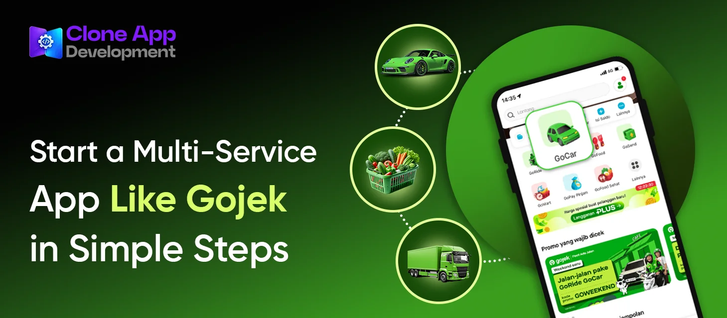 Start a Multi-Service App Like Gojek in Simple Steps