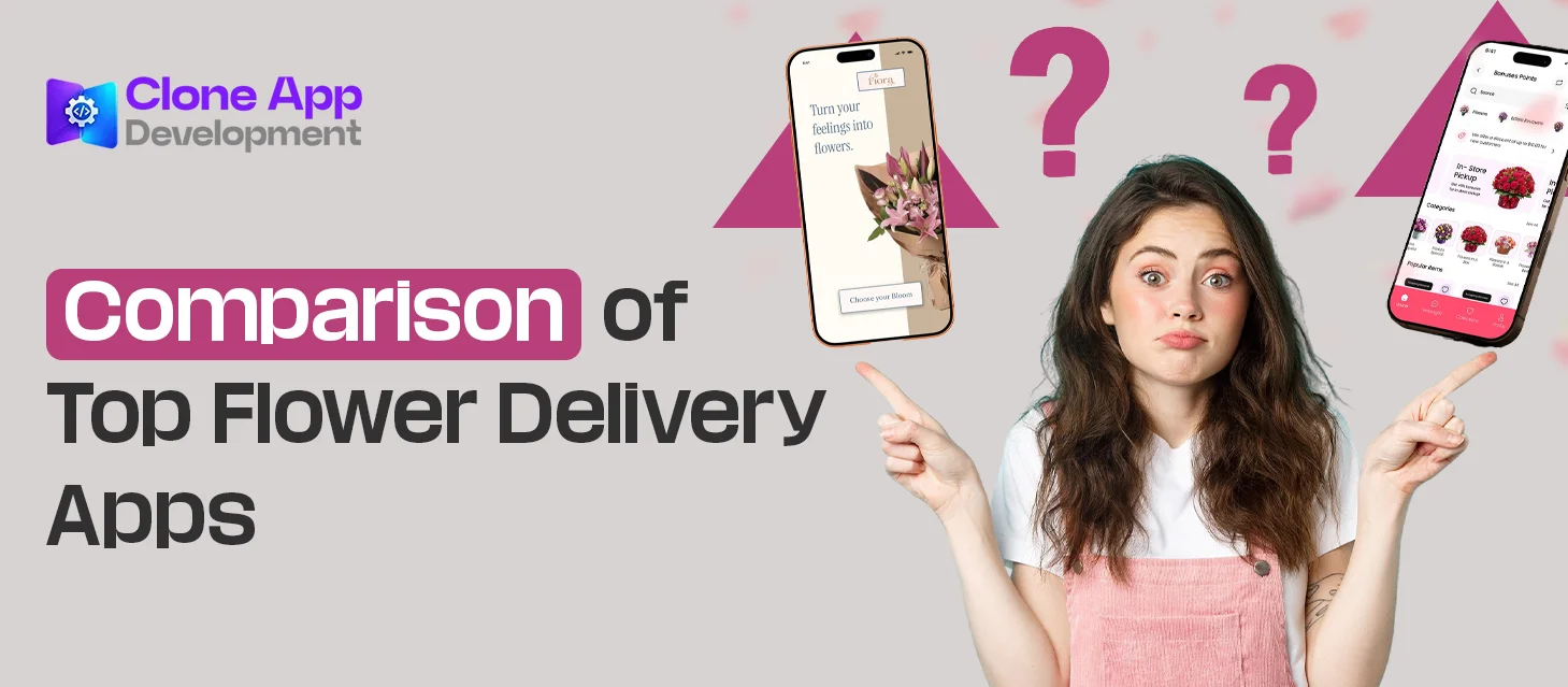 Comparison of Top Flower Delivery Apps 