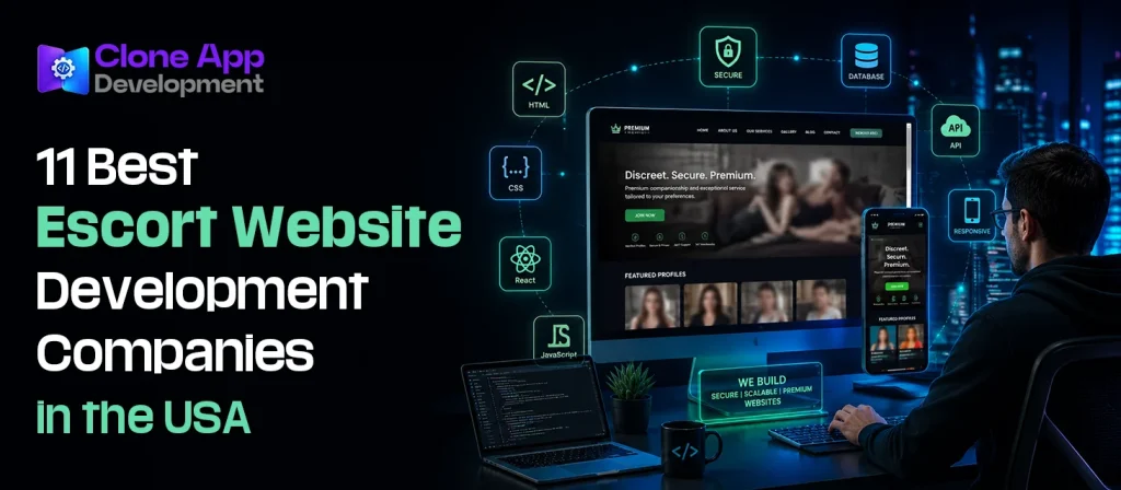 11 Best Escort Website Development Companies in the USA