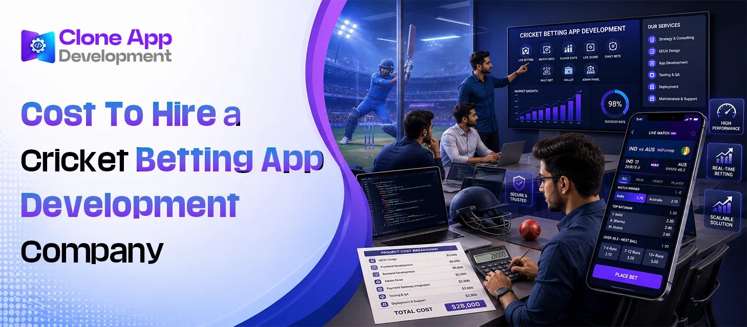 Cost To Hire a Cricket Betting App Development Company