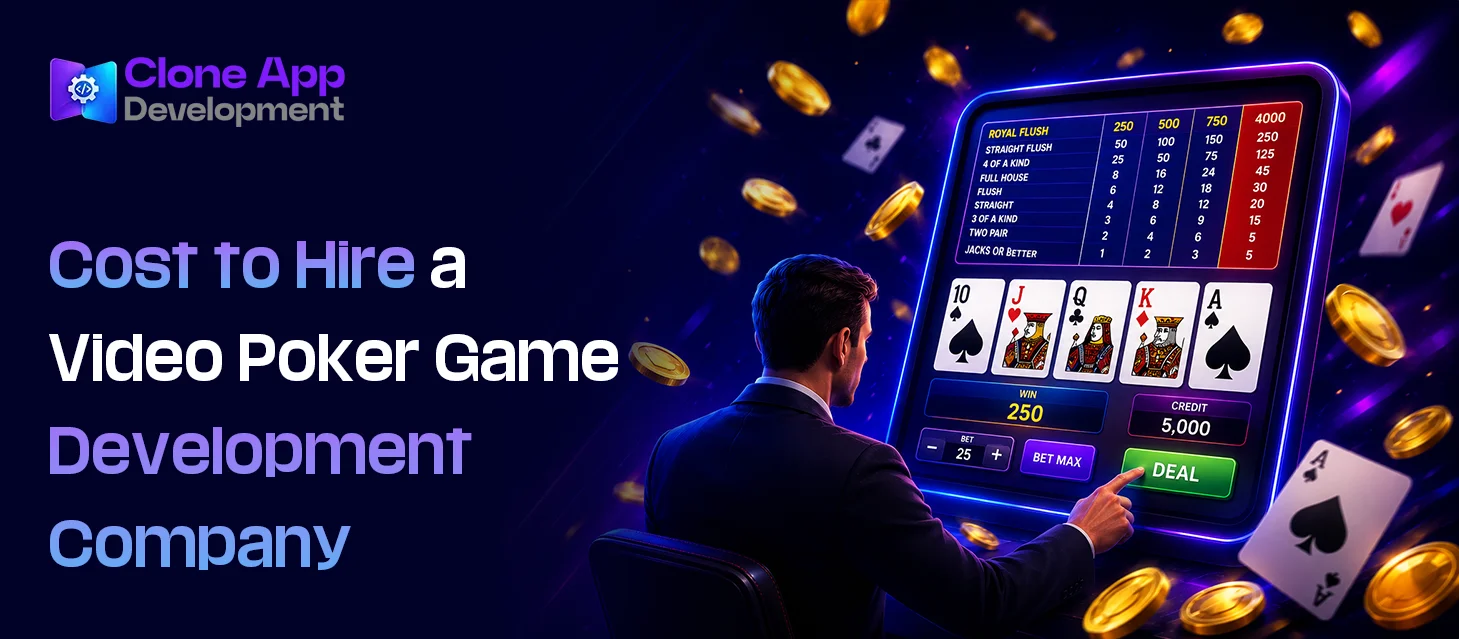 Cost to Hire a Video Poker Game Development Company