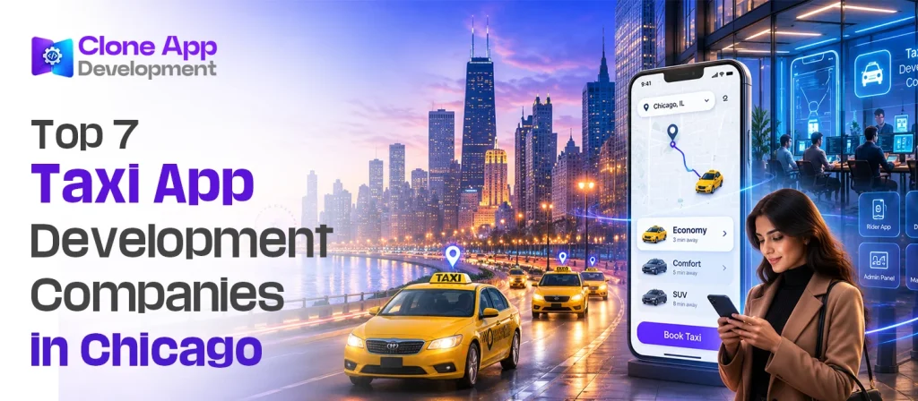 Top 7 Taxi App Development Companies in Chicago