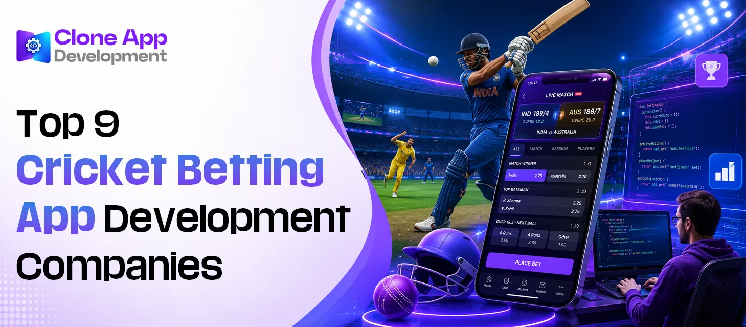 Top 9 Cricket Betting App Development Companies