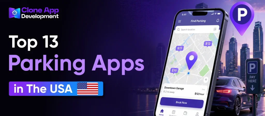 Top 13 Parking Apps in The USA