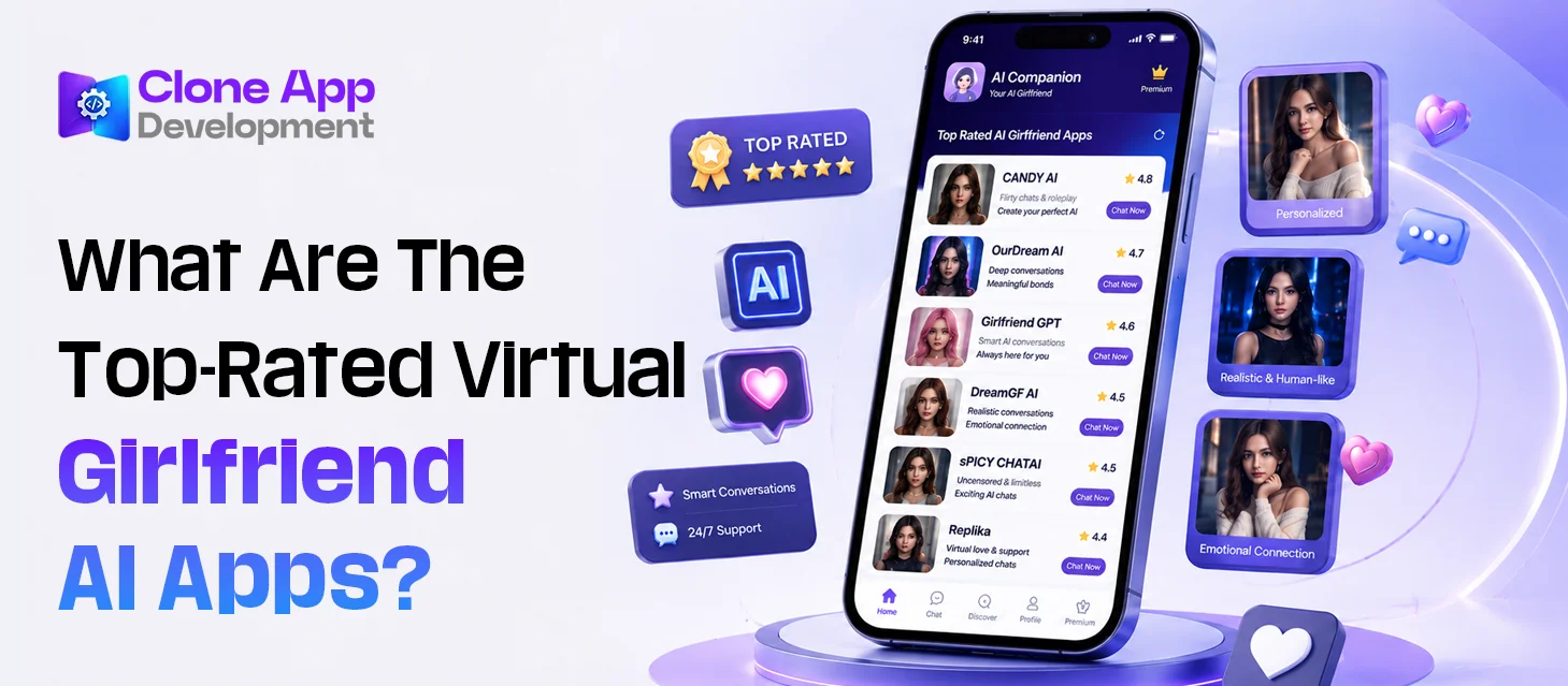 What Are The Top-Rated Virtual Girlfriend AI Apps